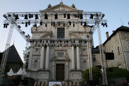scène de Dom Juan avant le début de la pièce, , , juil. 2011 scène de Dom Juan avant le début de la pièce